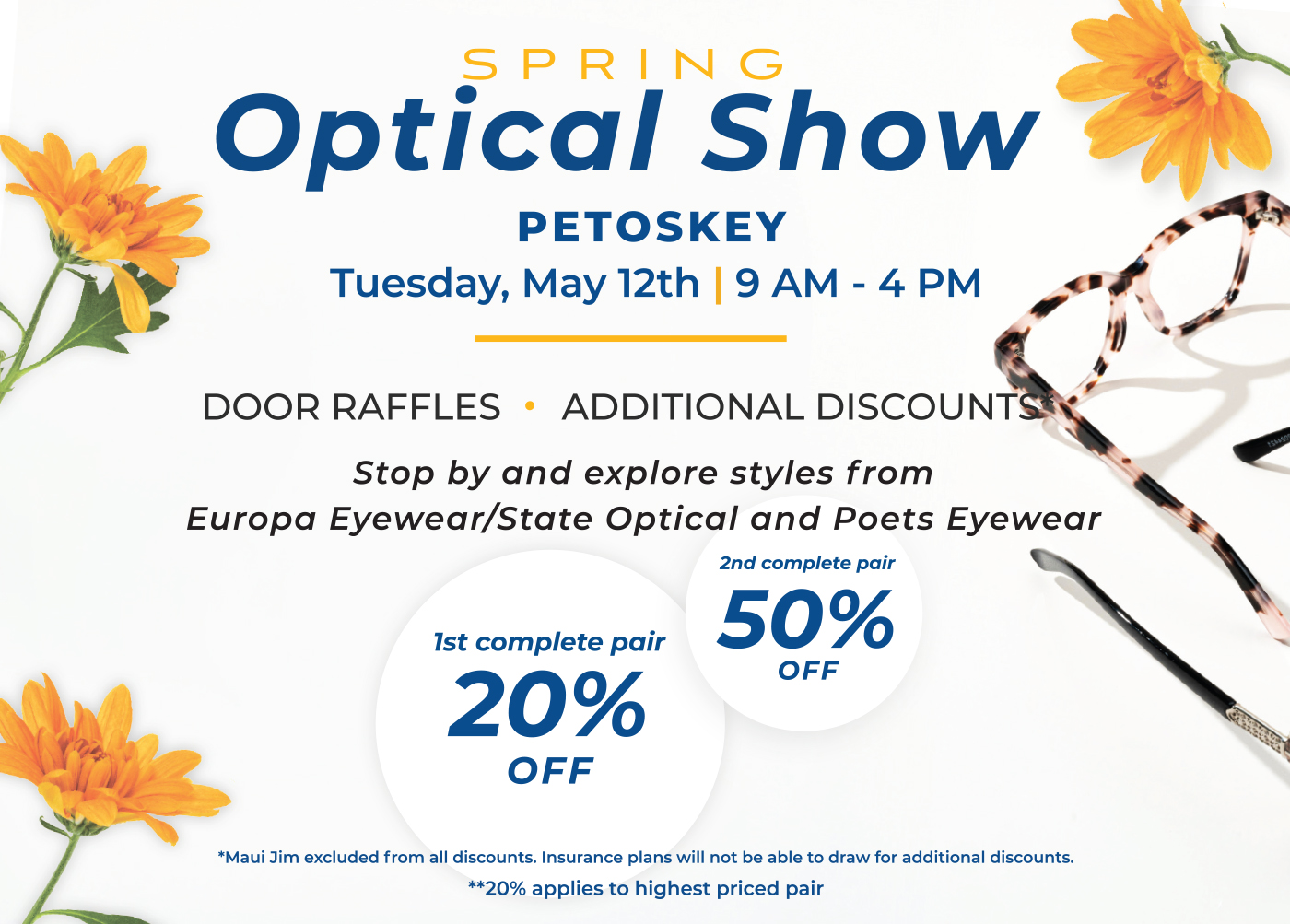 Spring Optical Show Petoskey